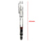 Caliarts Ego Demonstrator Transparent Piston Fountain Pen Big Ink Volume 0.38mm/0.5mm Nib Fountain Pen