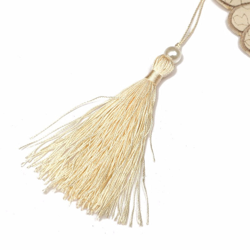 Rectangle Flower Table Runner Tablecloth With Tassel Wedding Party Festival Decor Mat