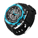 SANDA 709 Dual Display 30M Waterproof Outdoor Sport Military Fashion LED Digital Watch