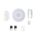 Wireless WiFi Cloud Alexa Smart Home Alarm Kit Gateway by Smart Life Tuya Smart App Control