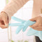 1Pair Household Glove Kitchen Rubber Cleaning Bowl Laundry Waterproof Gloves