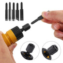 Electric Woodworking Carving Chisel Wood Carving Tool Set with 5 Cutter Head with Flexible Shaft