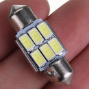 31mm 5630 6-SMD Festoon LED Interior Map Dome Lights Bulb DE3175 3022 3021 2W White 10PCS