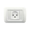 LyRay Israel Standard 118 Type Power Socket With Three Holes AC 250V 16A Wall Power Socket Power Outlet