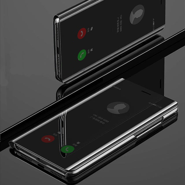 Bakeey Plating Mirror Window Shockproof Flip Full Cover Protective Case for Xiaomi Mi A3 / Xiaomi Mi CC9E