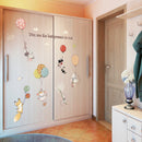Miico SK7187 Children's Bedroom Wall Decoration Wall Sticker Cartoon Stickers DIY Stickers Decorative Stickers