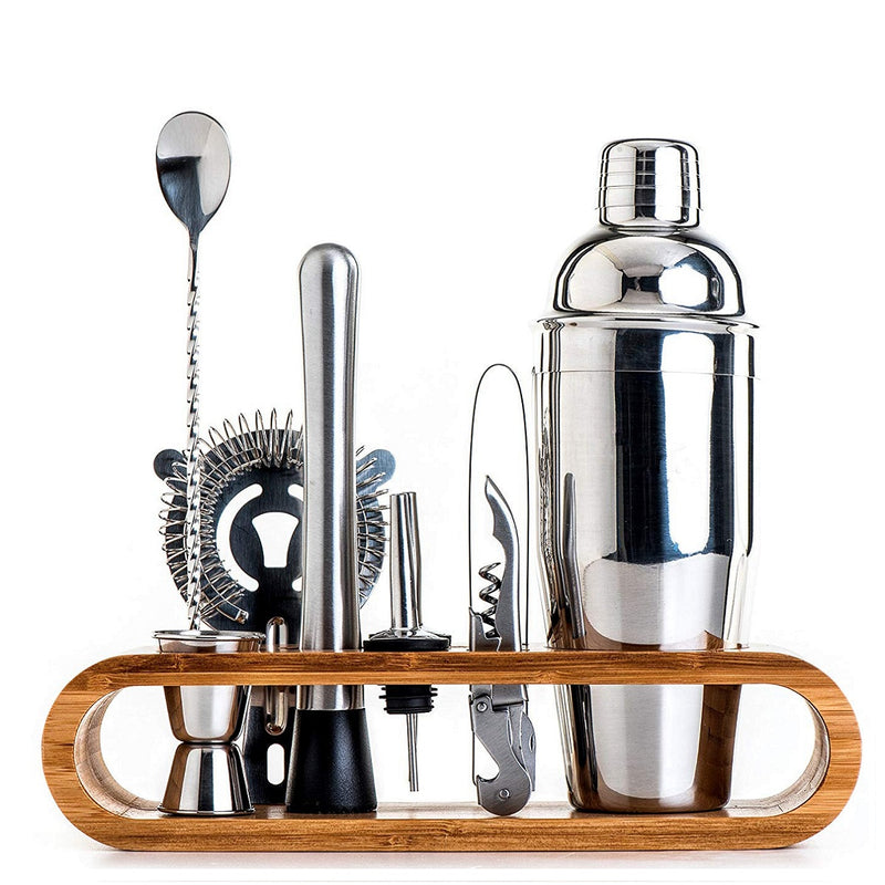 12pcs/set Stainless Steel Liquor  Cocktail Shaker Bar  Mixer