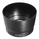 58mm ET-63 Camera Lens Hood Replacement For Canon EF-S 55-250mm f/4-5.6 IS STM