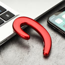 K8 Wireless bluetooth Earhook Light Portable Noise Canceling Sports Earphone Headphone With Mic