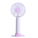 Mini Portable Handheld Fan USB Rechargebale Desktop Fan With Mobile Phone Pen Holder Makeup Mirror