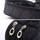 4 Colors Double Layers Cosmetic Bag Women Makeup Case Organizer Toiletry Storage