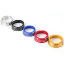 3pcs/Set Cars Alu Decoration Stereo Knob Ring Air Conditioning Knob Ring for Golf 7