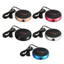 Portable Electric Heating Coasters Coffee Tea Water Heater Glass Mug Pad Warmer Office House Desktop Use