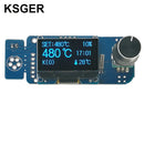 KSGER STM32 OLED Soldering Station T12 Iron Tips V2.1S Controller Welding Tools Sunction Tin Pump