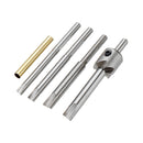 RED ARROW 7Pcs Wood Turning Pen Mill Set Barrel Trimmer for Pen Kits Woodworking Tool