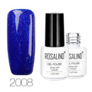 8 Colors Blue Series Shimmer Glitter Nail Gel Soak-off UV Gel DIY Nail Art