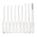 Stainless Steel Classic Mini Single Hook Unlocking Tools for Locksmith