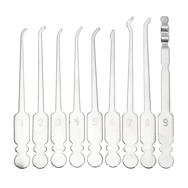 Stainless Steel Classic Mini Single Hook Unlocking Tools for Locksmith