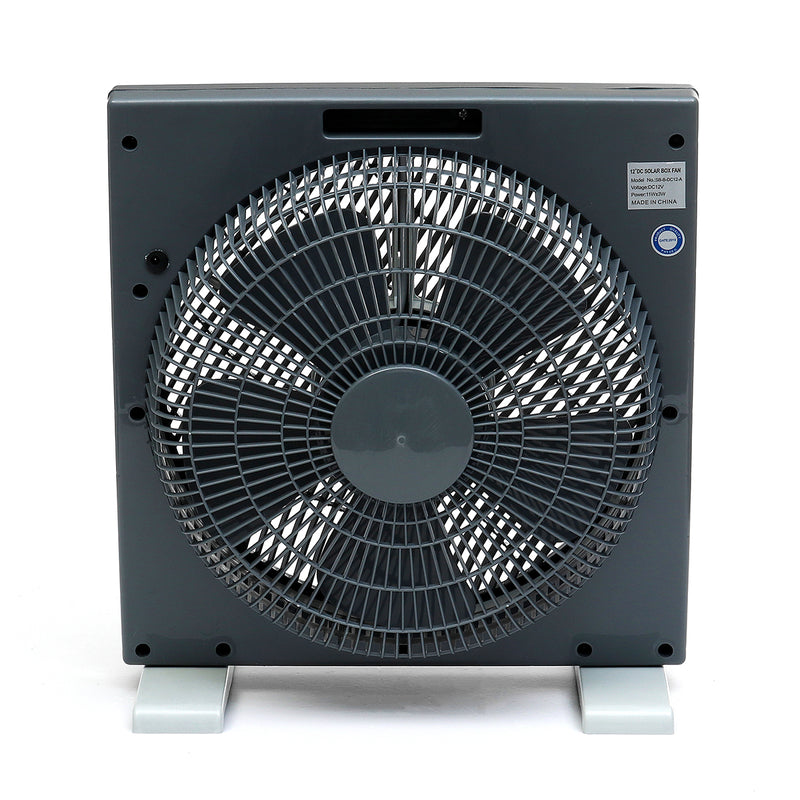 DC12V 11W DC Fan Portable 3 Gears Solar Fan Silent Cooling Fan With Crocodile Clip