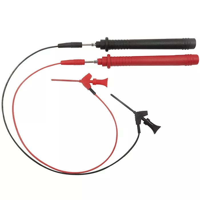3 Pairs P1511B 2mm Banana Plug Female to Test Clip Probe Test Lead Kit Can Connect the Digital Multimeter Pen