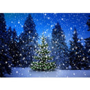 Snow Night World Theme Photography Vinyl Backdrop Studio Background 2.1m x 1.5m