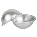 6PCS DIY Metal Salt Bath Ball Mold Alloy Ball Sphere Round Balls Mould Crafting