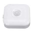 1W USB Rechargeable 8 LED PIR Motion Sensor Night Light Warm White/White Cabinet Closet Lamp