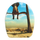 Elephant Animal Tree Desert Shower Curtain Bath Pad Pedestal Rug Lid Toilet Mat