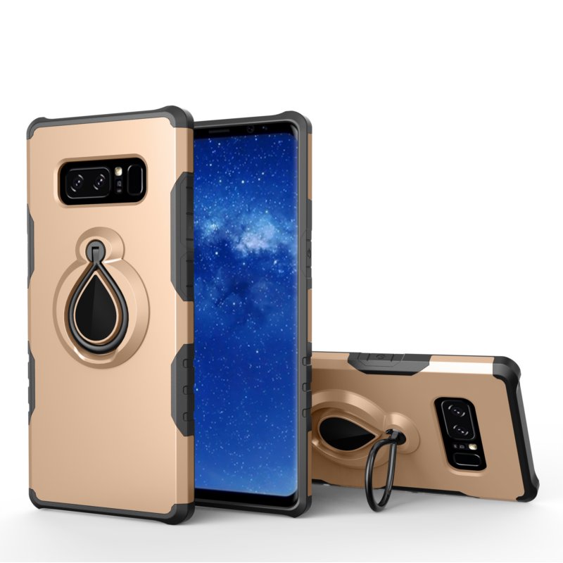 360 Rotating Ring Grip Stand Holder Case For Samsung Galaxy Note 8