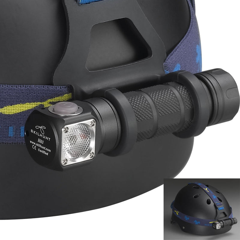 SKILHUNT H03 SE L2 1200LM TIR Lens Hand-free Headlamp Headlight 18650 Flashlight LED Flashlight Flood Light