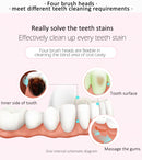 KCASA Tooth Polisher Cleaner Polishing Machine Smoke Stains Tea Stains Removal Toothbrush