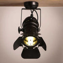 RetroMinimalist American Country LED Tracking Light Spot Lightts Ceiling Lamp 110V 220V