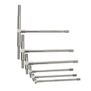 6Pcs Set 5/16- 6inch Precision Telescopic Gage Micrometer Bore Measurement Ruler Tool