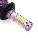 Pair H7 60W 6000LM 4-Sided LED Car Headlights Bulb Lamp Kit 6000K White IP68