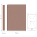 XIAOMI Ecosystem Deli 22290 U-shape PU Leather Notebook Simple Fashion Business Meeting Record Notepad with Pen Slot and Card Slot