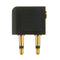 3.5mm 2x3.5mm Airplane Airline Travel Headphone Earphone Adapter