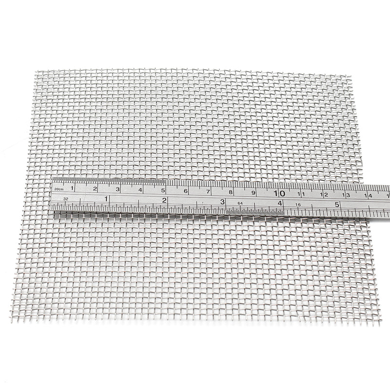 15x15cm Woven Wire Cloth Screen  Stainless Steel 304 10 Mesh
