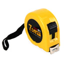 Deli 8211 Steel Tape Measure 7.5 Meters Straight Ruler Measuring Tool Shockproof Anti-skid Resistant Drop Tape