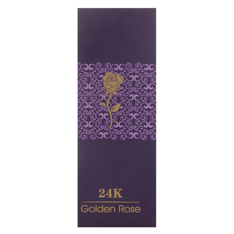 24K Gold Plated Rose Flower Valentine's Day Birthday Gifts with Cute Teddy Bear Decorations