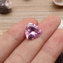 12mm Pink Sapphire Unheated Trillion Cut DIY Making Loose Gemstone