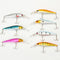 ZANLURE 7Pcs/Set 10cm 9.4g Dive Minnow Fishing Lure Bass Crank Bait Rattle Lure Tackle