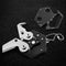 KCASA 2.0 Upgrade Multifunctional Coin EDC Folding Tool Portable Hexagonal Wrench Plier Wire Cutter Keychain Positioning Wrench Opener Gadget