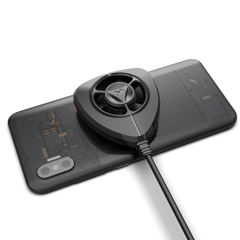 Bakeey Smart Phone Radiator Cooling Fan Heat Dissipation Game Controller Phone Bracket For iPhone Samsung Huawei Xiaomi