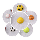 Creative Waterproof  PVC 3D Car Window Stickers Tennis Ball Hits Car Body Decal