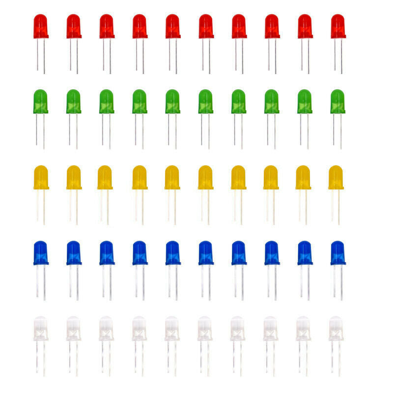 200pcs Electronics Component Basic Starter Kits Resistor Buzzer Capacitor LEDs