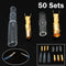 50 Sets 3.9mm Male & Female Motorcycle Bullet Connector Socket Classic Terminals