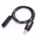 2Pcs BAOFENG UV-9RBF-A58 USB Programming Cable Waterproof for BAOFENG UV-XR UV 9R BF A58 Walkie Talkie with CD Driver