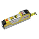 Loskii Laser Level Horizontal Vertical Line Tape Accurate MeasureTape Aligner Multipurpose Ruler
