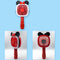 2 in 1 U16 2Modes USB Rechargeable Kitty & Mickey Mini LED Fan TableLight Portable Flashlight