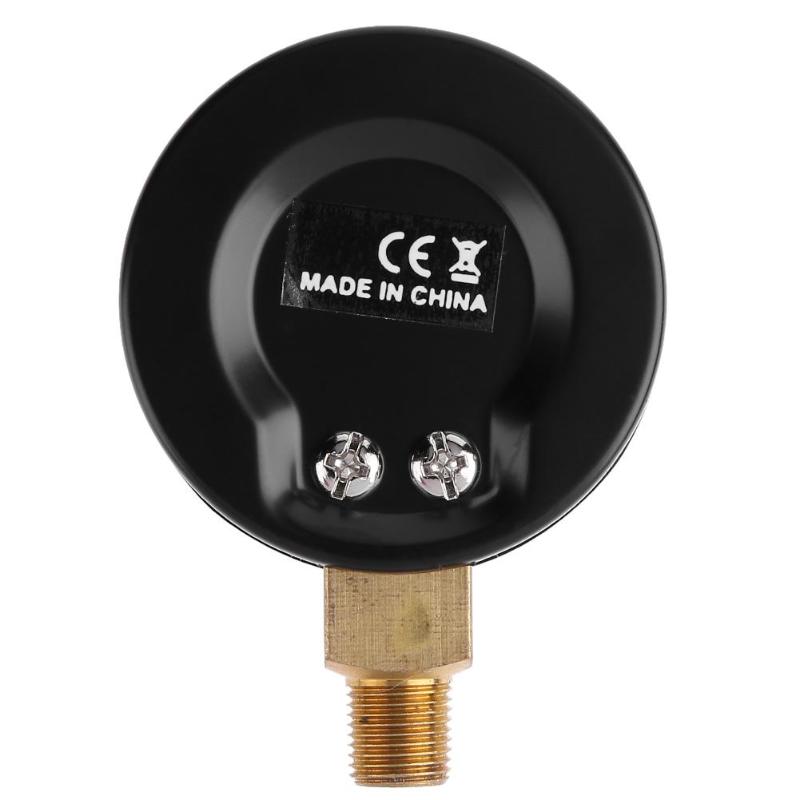TS-Z52 Pressure Gauge 1/8inch NPT Side Mount 0-200psi 0-14bar Pressure Gauge Dial Air Compressor Meter Hydraulic Pressure Tester Gauge